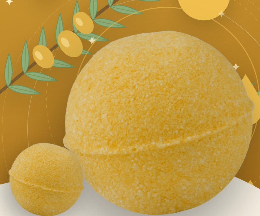 Golden Bath Bomb